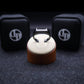 Black Rectangular Signet